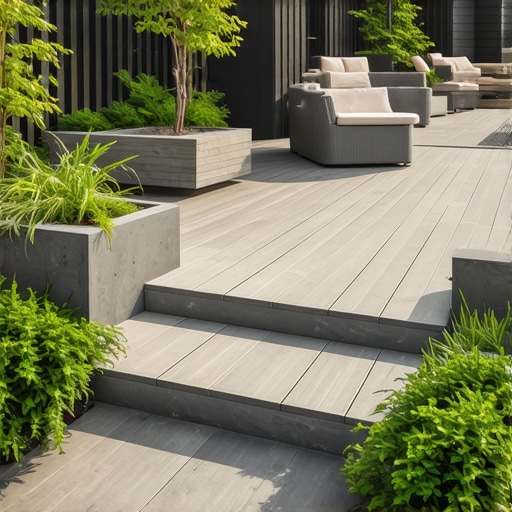 Expert Outdoor Living Ideas with Composite Decking & Stylish Stairs