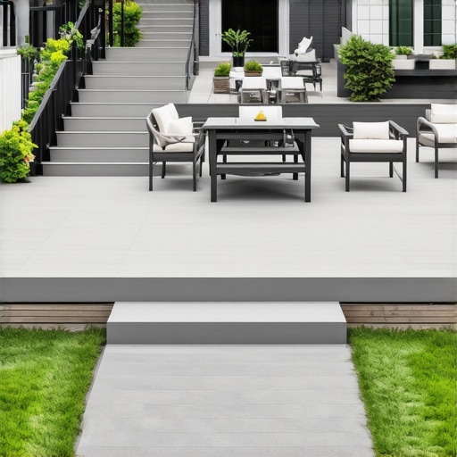 Top Outdoor Living Spaces with Durable Composite Decks & Elegant Stairs