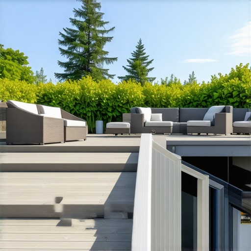 Best Outdoor Living Spaces with Durable Composite Decks & Elegant Stairs in 2024