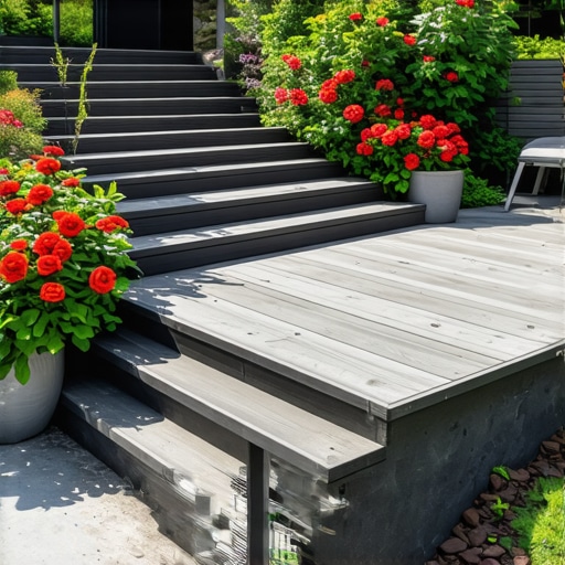 Enhance Your Garden with Stylish Stairs & Composite Decks in 2024