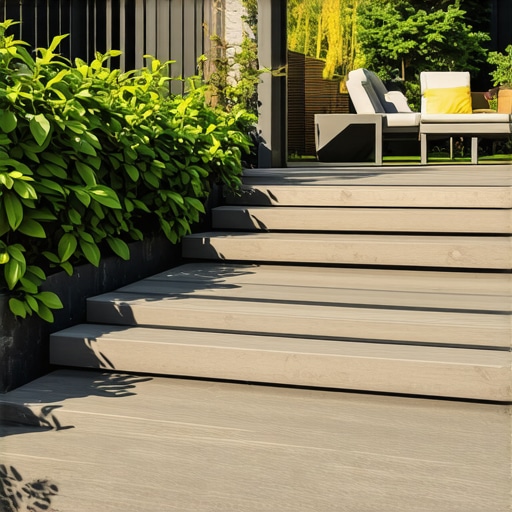 Stairs & Composite Decking Ideas for Seamless Outdoor Living in 2024