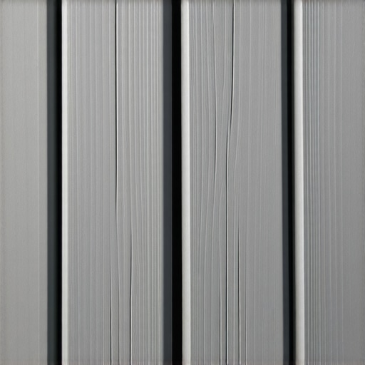 Close-up view of composite decking boards showing fastening system and neat pattern.