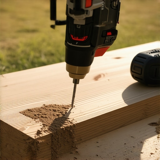 Impact driver fastening composite decking