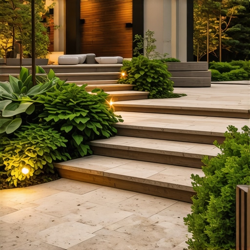 Staircase Design Ideas to Elevate Outdoor Living Spaces