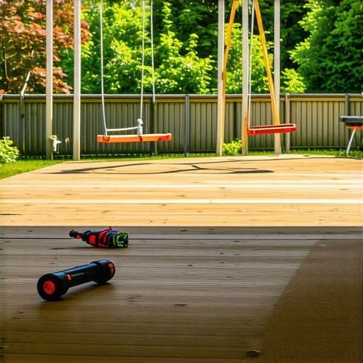 How to Add a Swing Set Support to Your Existing Deck Frame