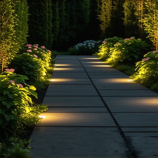 How to Blend Your Deck Lighting into Your Garden Path