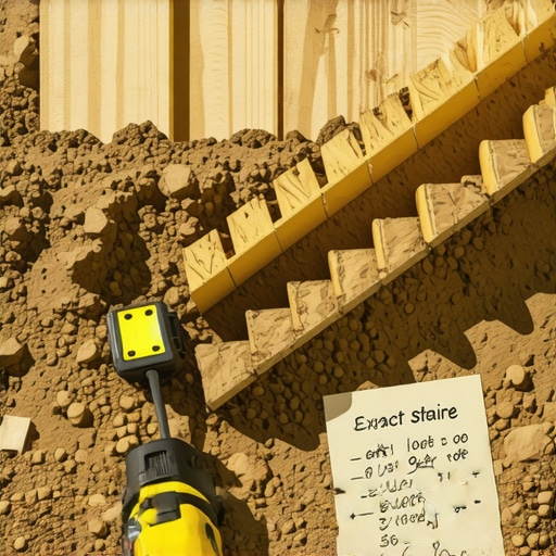 How to Calculate Exact Stair Rise When Your Ground Isn't Level