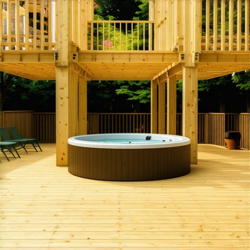 How to Frame a Deck for a 400-Gallon Hot Tub