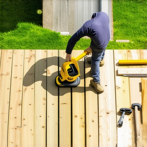 How to Level an Old Deck That Started Sinking on One Side