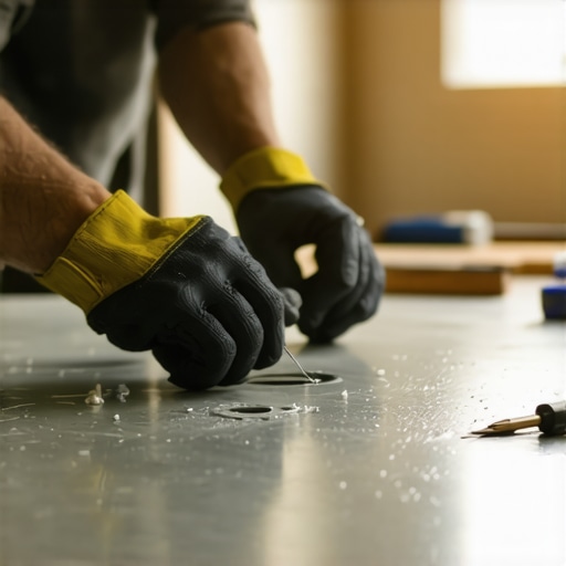 How to Patch a Hole in Capped Composite with Melted Scraps