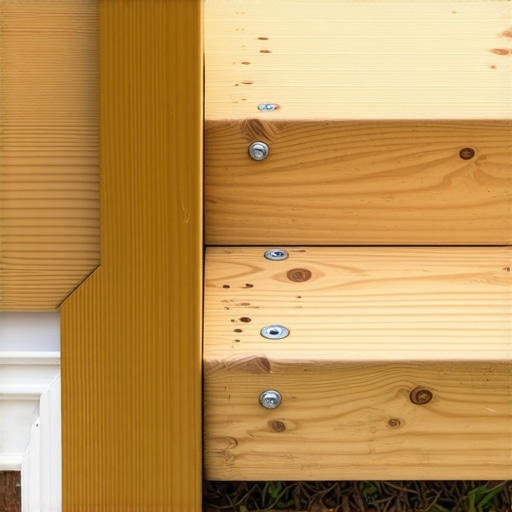 How to stop your deck stairs from pulling away from the ledger