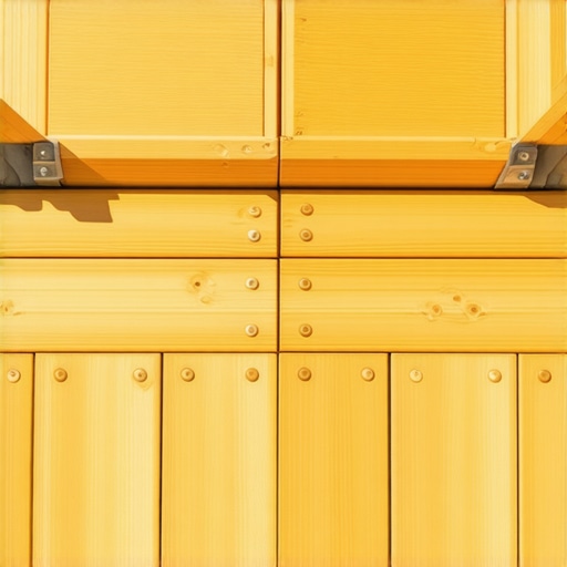 Close-up of deck joists and fasteners showing correct spacing and support in outdoor setting