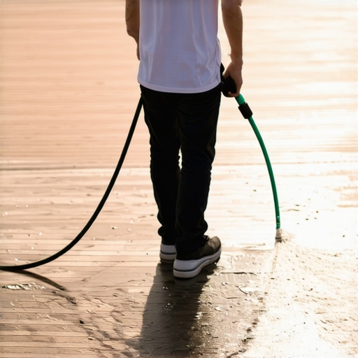 Stop Scrubbing: The Correct Way to Hose Down Your Composite Deck