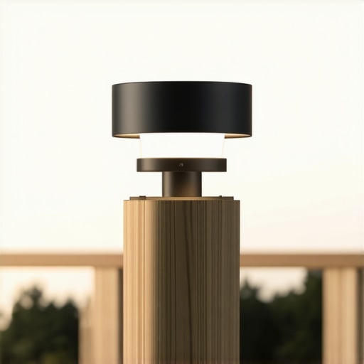 Stop Using Round Solar Caps: A Better Way to Light Deck Post Tops