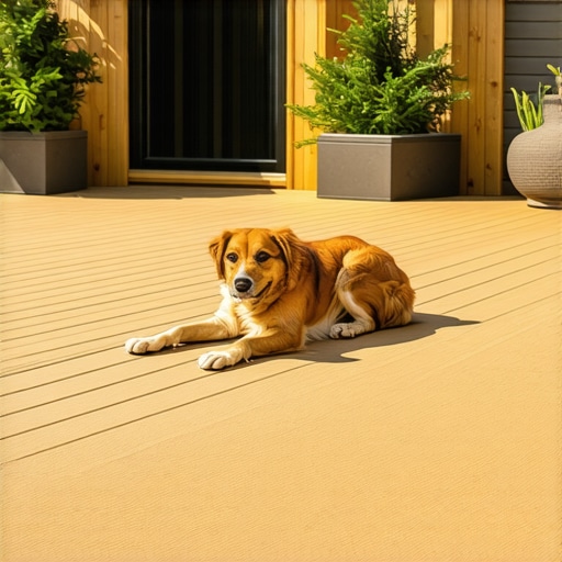 The Best Deck Materials for Homes with Big Dogs