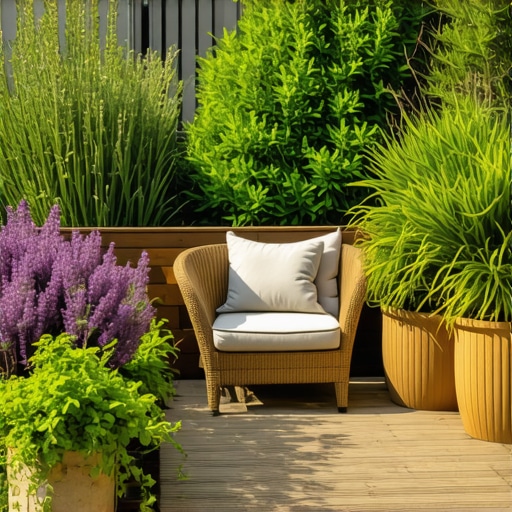 The Best Privacy Plants for Decks That Won't Attract Bugs