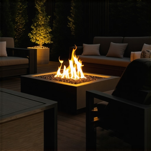 The Best Way to Frame a Recessed Fire Pit into a Deck