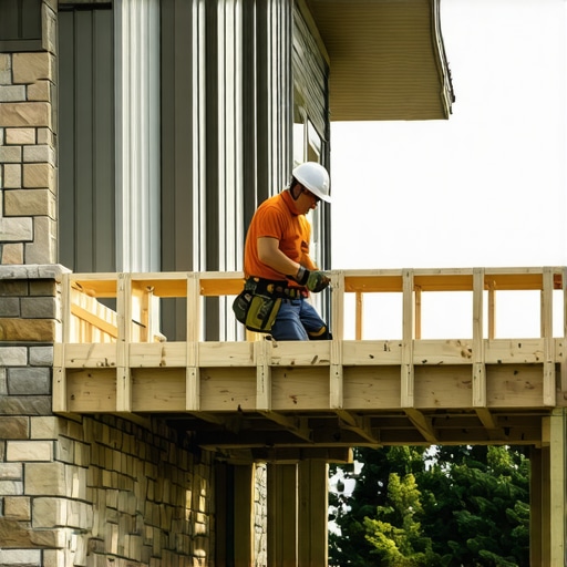 The Proper Way to Secure Your Deck Frame to a Stone House