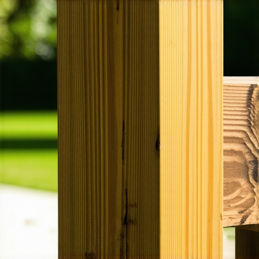 The Secret to Long-Lasting Stain on Pressure-Treated Posts