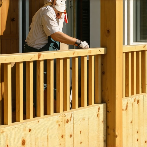 Why We Never Use Standard Paint on Pressure Treated Railings
