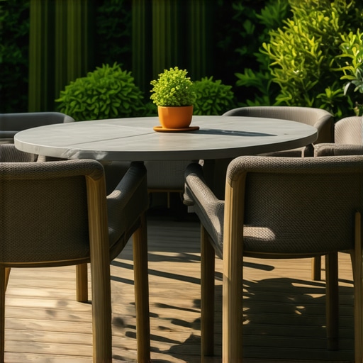 Choosing Furniture That Won't Leave Rust Rings on Your Deck
