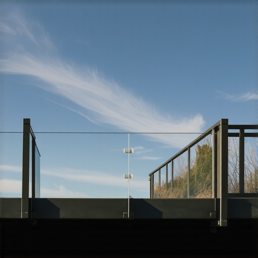 Comparing aluminum and glass for a wind-heavy deck