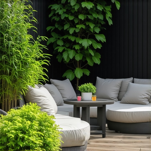 Creating a Cozy Nook on a Small Backyard Deck