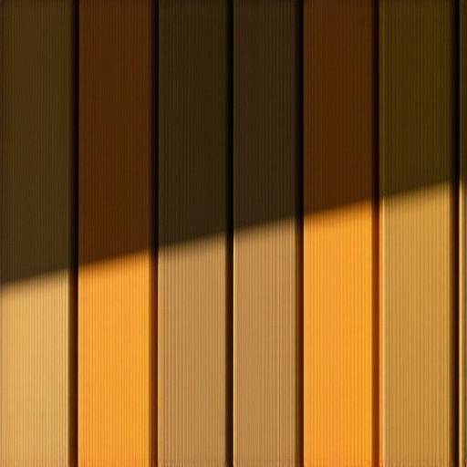 Detailed view of composite decking emphasizing quality Close-up of high-quality composite decking showing texture and color variation