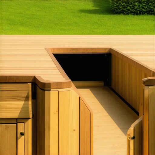 How to Add Hidden Storage Under Your Deck Bench Seats