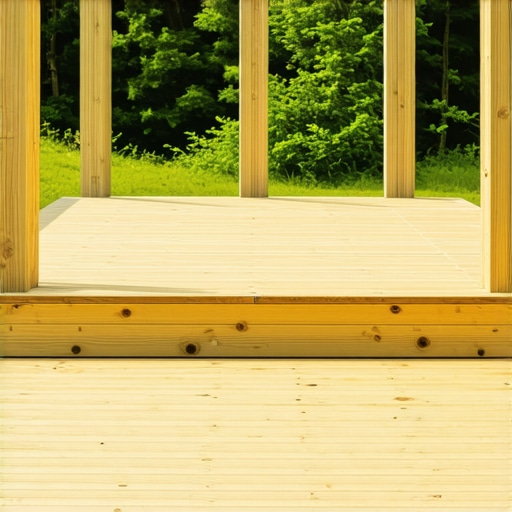 How to Build a Freestanding Deck That Won't Wobble or Lean