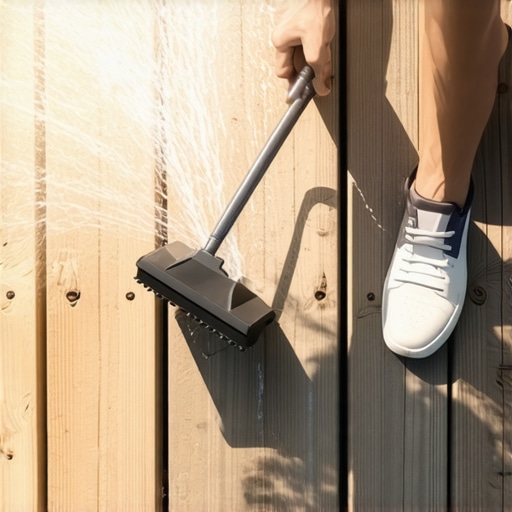 How to Clean Between Your Deck Boards Without a Power Washer
