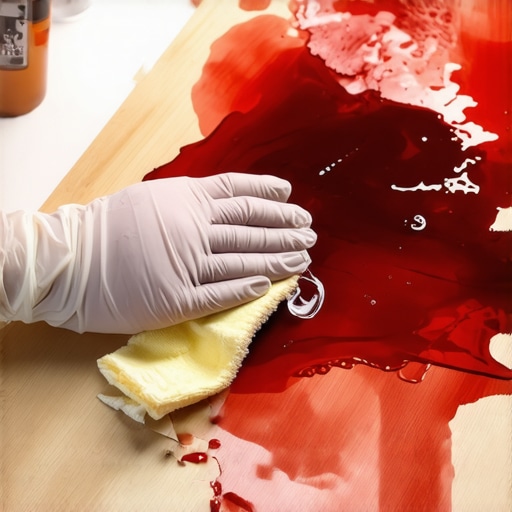 How to Clean Red Wine Stains Off Capped Polymer Boards