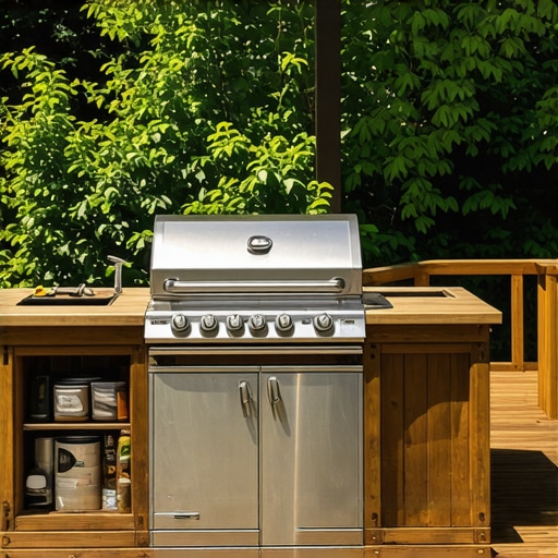 How to Design an Outdoor Kitchen That Doesn't Warp Your Deck