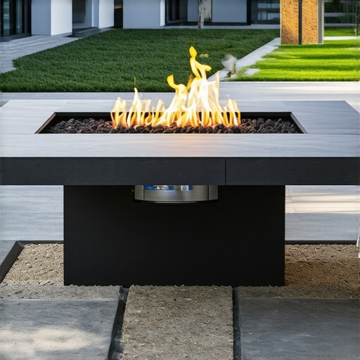 How to Hide a Gas Line for Your New Fire Table