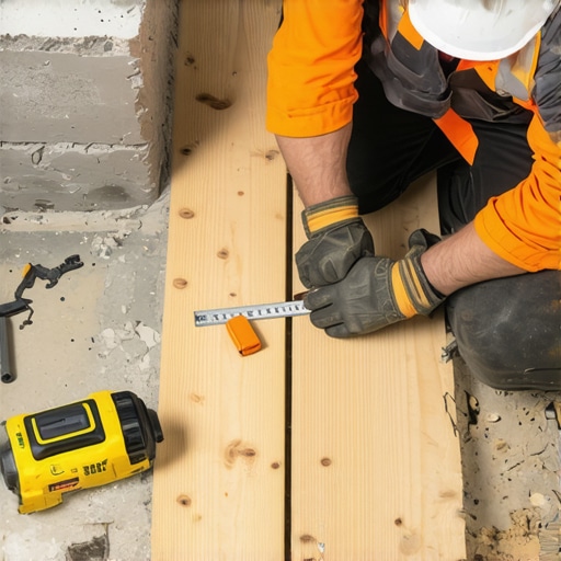 How to Scribe Deck Boards to a Crooked Foundation Wall