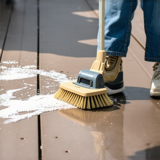 How to clean bird droppings off composite decks without scratching them