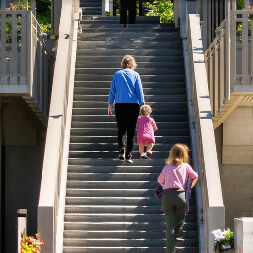 The Best Stair Tread Width for Elders and Small Children
