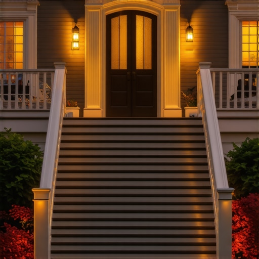 The Secrets to Designing a Grand Entrance with Wide Deck Stairs