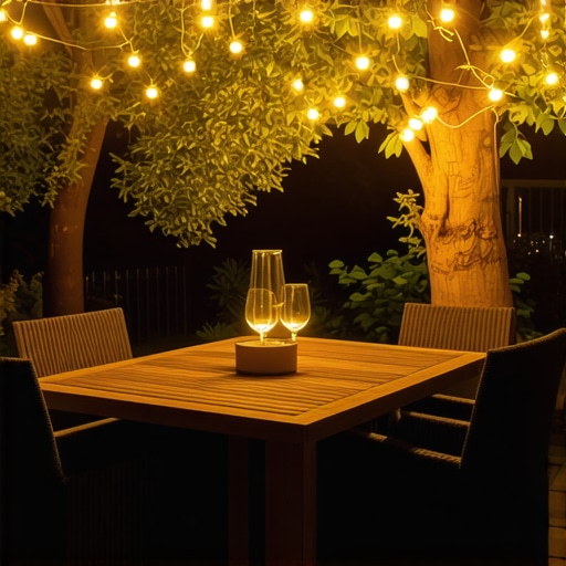 The best dimmable LED systems for outdoor dining areas
