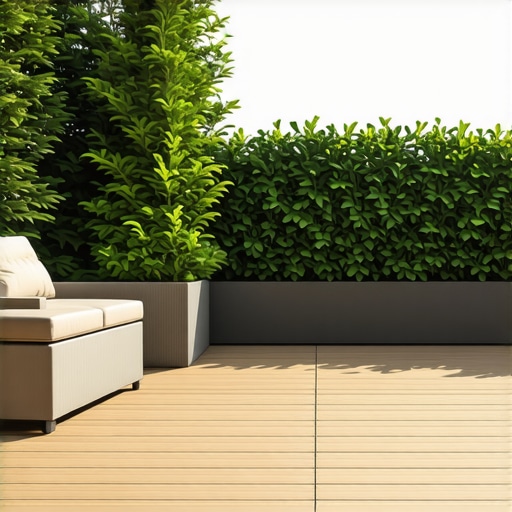 The best privacy plants for decks that won't drop sap on your boards