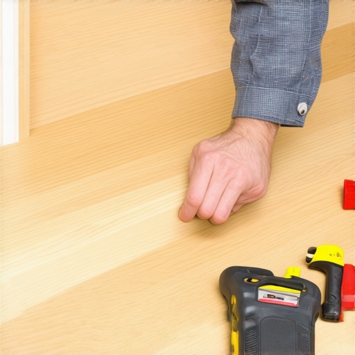 The simple shim trick for wobbly stair treads