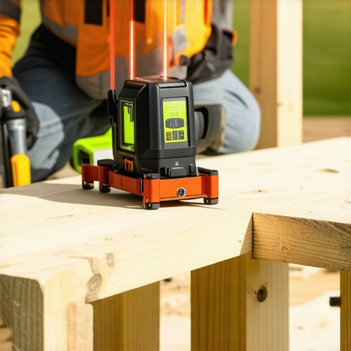 Why I always use a laser level for setting deck post heights