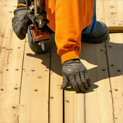 Why hidden fasteners are harder to install on angled decks