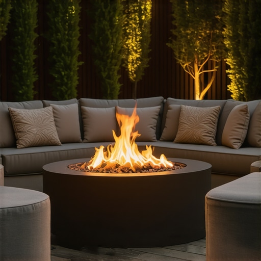 Why you need a fire pit zone on your low-profile deck