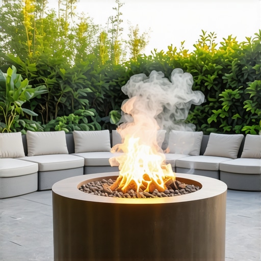 Designing a Fire Pit Area That Does Not Smoke Out Your Guests