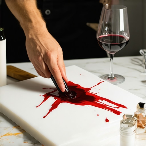 How to Clean Red Wine Stains Out of Capped Composite Boards