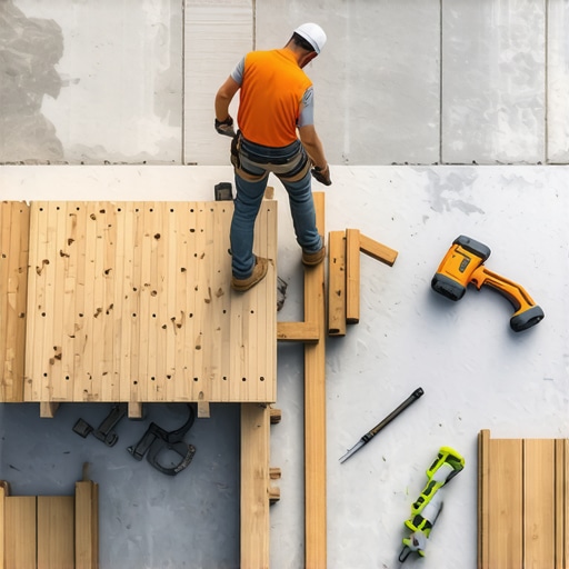 How to build a low-profile deck on a concrete patio