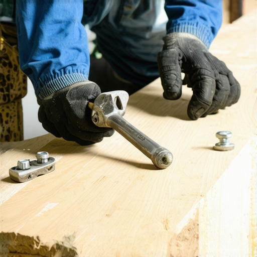 How to fix a warped composite board that popped a fastener