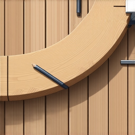 How to frame a curve in your deck without special tools