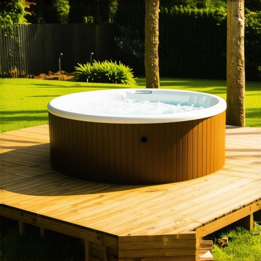 How to frame a deck for a 500-gallon hot tub